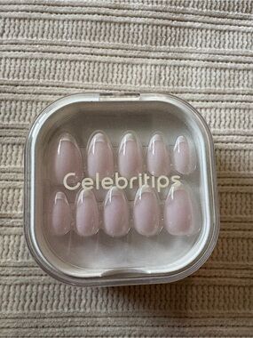Celebritips Pink Classic French Press-On Nails